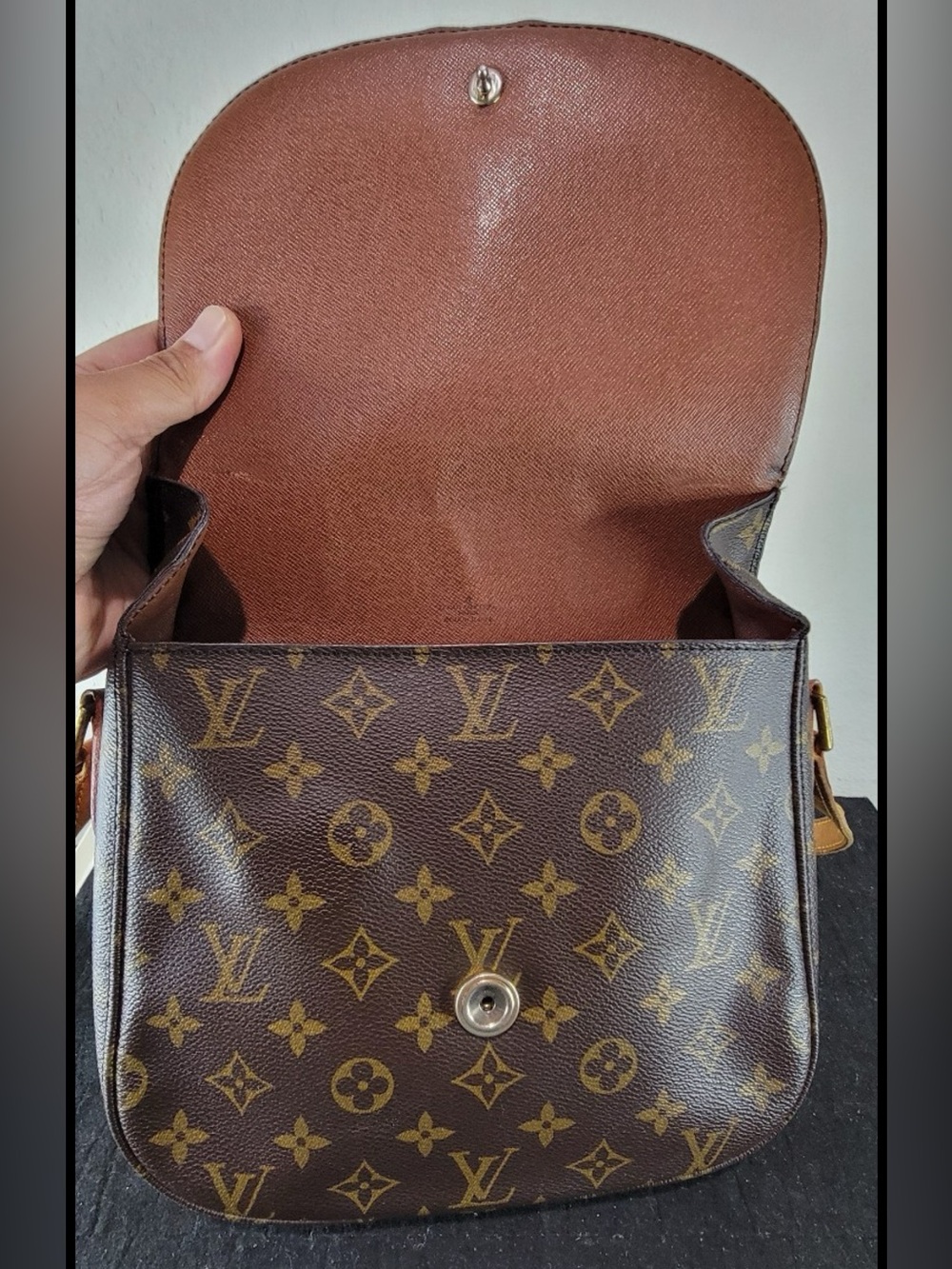 •LOUIS VUITTON• vintage monogram St. Cloud GM sling bag - Picture 11 of 14